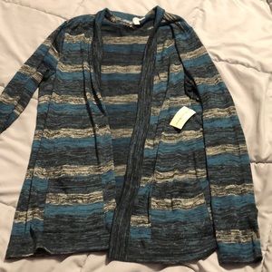 Blue, Grey sweater NWT